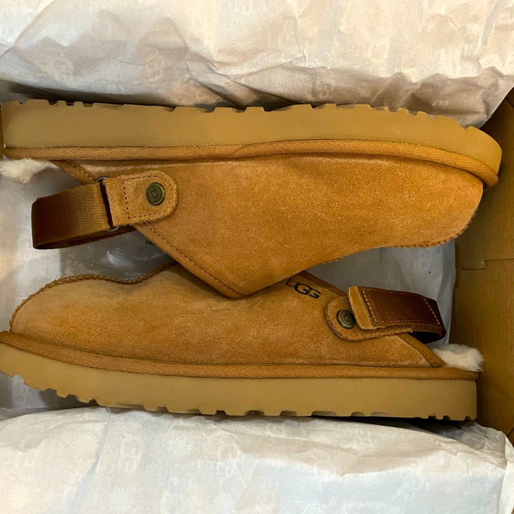 UGG Tan mules Soft Suede